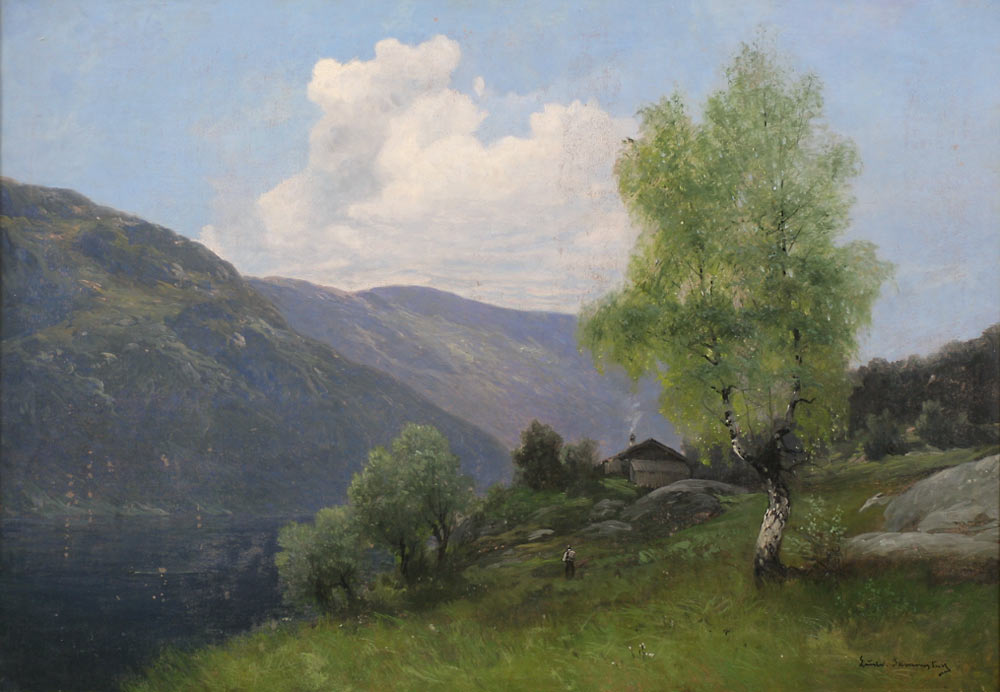Ludvig Skramstad maleri